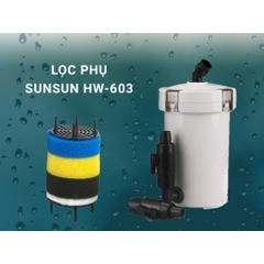 Lọc Phụ SUNSUN 602 603 604 - Lọc Nước Hiệu Quả, Vận Hành Êm Ái