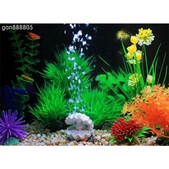 Mô Hình Vỏ Sò Trang Trí Bể Cá - Có Thể Kết Hợp Máy Bơm Để Sủi Oxy