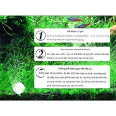 Viên Sủi CO2 Sunsun - Giúp Cây Phát Triển Tốt, Lên Màu Đẹp (60 viên sủi)