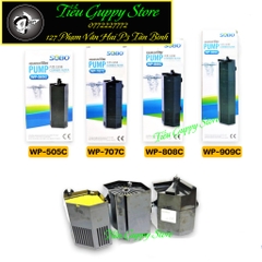 Máy Bơm Lọc chìm SOBO WP-505C WP-707C WP-808C WP-909C Chuyên Dụng cho các bể cá nhỏ hẹp