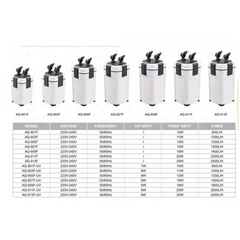 Lọc Thùng SOBO Cải tiến Tích hợp UV và Hút Mặt AQ901F, AQ903F, AQ905F, AQ907F, AQ909F