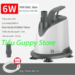 Máy Bơm Chìm Hút Đáy 360* Sunsun XGP-500, XGP-1000, XGP-1500, XGP-2500, XGP-3000, XGP-3500, XGP-5000, XGP-5500, XGP-4500
