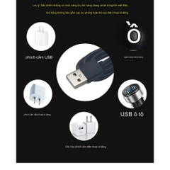 Sủi USB SOBO AR-02 - Kích thước nhỏ gọn dễ mang theo - tặng kèm dây sủi