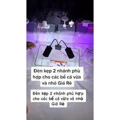 Đèn Led đôi Kaokui KK-X2 - Đèn Led kẹp bể Thủy Sinh tiện dụng
