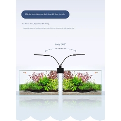 Đèn Led đôi Kaokui KK-X2 - Đèn Led kẹp bể Thủy Sinh tiện dụng
