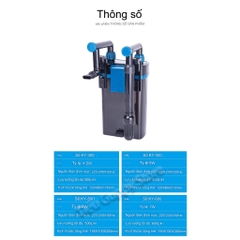 Máy Lọc Treo MARINE KY300, KY400, KY500, KY600 - Kiểu dáng đẹp và nhỏ gọn