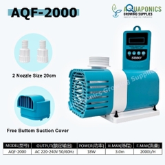 Máy Bơm Chìm Chống Giật SOBO AQF Kèm Bảng Điều Khiển Điện Tử, Công Suất từ 1500L/H --> 12000L/H