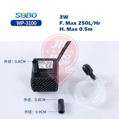 Máy Bơm Mini SOBO WP3100, WP3200 - Nhỏ gọn, tiện dụng