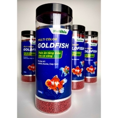 Cám Multibio Multi Color GOLDFISH - Thức Ăn Tăng Màu cho Các Dòng Cá Vàng: Goldfish, Ba Đuôi, Ranchu, Pingpong, OrRyukin
