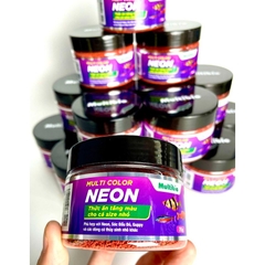 Cám Multibio Multi Color Neon - Thức Ăn Tăng Màu cho các loại cá cảnh nhỏ: Neon, Bảy Màu, Mún, Hồng kim...