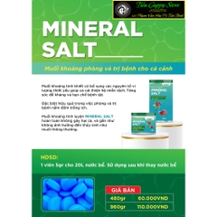 Multibio Multi Color Mineral Salt - Muối Khoáng Phòng Bệnh cho cá cảnh