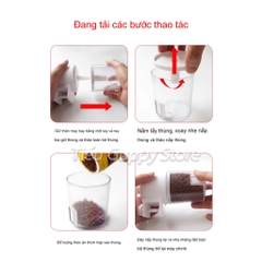 Máy cho ăn tự động hồ cá chạy pin SOBO DA-08