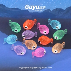 Phụ Kiện Tiểu Cảnh - Mô Hình Cá Vàng Dạ Quang - Tiểu Cảnh Trang Trí Chậu Sen đá, Hồ Cá, Bonsai, Terrarium (ZC-208)