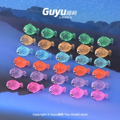 Phụ Kiện Tiểu Cảnh - Mô Hình Cá Vàng Dạ Quang - Tiểu Cảnh Trang Trí Chậu Sen đá, Hồ Cá, Bonsai, Terrarium (ZC-208)