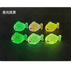 Phụ Kiện Tiểu Cảnh - Mô Hình Cá Vàng Dạ Quang - Tiểu Cảnh Trang Trí Chậu Sen đá, Hồ Cá, Bonsai, Terrarium (ZC-208)