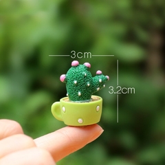 Phụ Kiện Tiểu Cảnh -  Mô hình Cây Xương Rồng dễ thương (ZC- 814)- Tiểu Cảnh Trang Trí