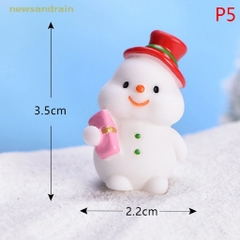 Phụ Kiện Tiểu Cảnh - Mô Hình Người Tuyết, Ông Già Noel ( ZC - 275) - Noel, Giáng Sinh - Tiểu Cảnh Trang Trí