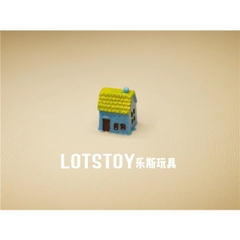 Phụ Kiện Tiểu Cảnh -  Mô Hình Ngôi Nhà Nhỏ Ống Khói ( ZC - 245) - Tiểu Cảnh Trang Trí Chậu Sen đá, Hồ Cá,  Terrarium ...