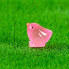 Phụ Kiện Tiểu Cảnh - Mô Hình Gà Con Dạ Quang (ZC - 246) - Tiểu Cảnh Trang Trí Chậu Sen đá, Hồ Cá, Bonsai, Terrarium