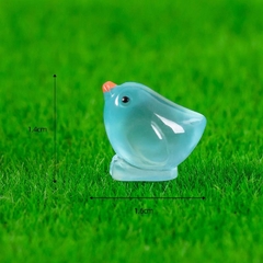 Phụ Kiện Tiểu Cảnh - Mô Hình Gà Con Dạ Quang (ZC - 246) - Tiểu Cảnh Trang Trí Chậu Sen đá, Hồ Cá, Bonsai, Terrarium