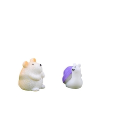 Phụ Kiện Tiểu Cảnh - Mô Hình Chuột Hamster ( ZC -419) - Tiểu Cảnh Trang Trí Chậu Sen đá, Hồ Cá, Bonsai, Terrarium