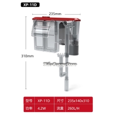 Lọc Thác JENECA Có Đèn Cảnh Báo Khi Lọc Dơ hoặc Hết Nước XP-09D, XP-11D, XP-13D