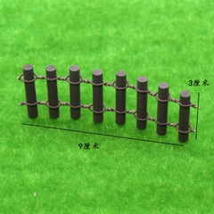 Phụ Kiện Tiểu Cảnh - Mô Hình Hàng Rào Gỗ Tròn (ZC - 564) - Tiểu Cảnh Trang Trí Chậu Sen đá, Hồ Cá, Bonsai, Terrarium