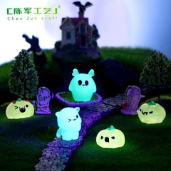 Phụ Kiện Tiểu Cảnh - Mô Hình  Halloween Dạ Quang ( ZC - 931) - Tiểu Cảnh Trang Trí Chậu Sen đá, Hồ Cá, Bonsai, Terrarium