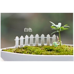 Phụ Kiện Tiểu Cảnh -  Mô Hình Hàng Rào Đa Sắc 10*4cm (ZC - 713) - Tiểu Cảnh Trang Trí Chậu Sen đá, Hồ Cá,...