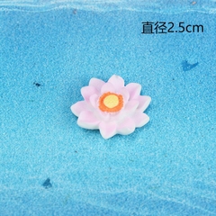 Phụ Kiện Tiểu Cảnh - Mô Hình Cá Koi, Hoa Sen, Lá Sen, Thuyền Tre (ZC-34) - Tiểu Cảnh Trang Trí