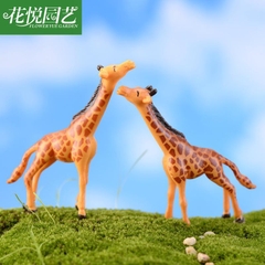 Phụ Kiện Tiểu Cảnh - Mô Hình Hươu Cao Cổ ( ZC - 168) - Tiểu Cảnh Trang Trí Chậu Sen đá, Hồ Cá, Bonsai, Terrarium