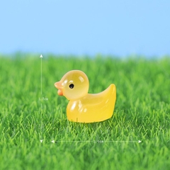 Phụ Kiện Tiểu Cảnh - Mô Hình Vịt Dạ Quang (PK-325) - Tiểu Cảnh Trang Trí Chậu Sen đá, Hồ Cá, Bonsai, Terrarium