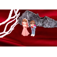 Phụ Kiện Tiểu Cảnh - Mô Hình Cặp Đôi Đám Cưới (PK-630) - Tiểu Cảnh Trang Trí Chậu Sen đá, Hồ Cá, Bonsai, Terrarium