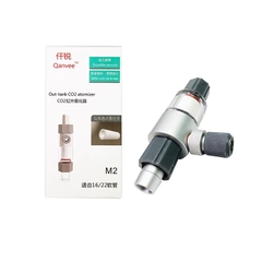 Trộn CO2 Qanvee M1 M2 P12/16mm - Bộ trộn bằng sứ nhỏ gọn, thích hợp cho hồ thủy sinh
