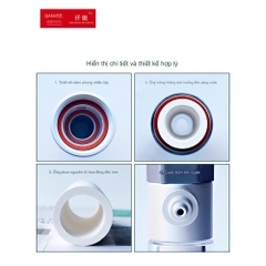 Trộn CO2 Qanvee M1 M2 P12/16mm - Bộ trộn bằng sứ nhỏ gọn, thích hợp cho hồ thủy sinh