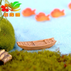Phụ Kiện Tiểu Cảnh - Mô Hình Thuyền Nhỏ (ZC-270) - Tiểu Cảnh Trang Trí Chậu Sen đá, Hồ Cá, Bonsai, Terrarium
