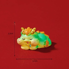 Phụ Kiện Tiểu Cảnh - Mô Hình Rồng Vàng Năm Mới (ZC-946) - Tiểu Cảnh Trang Trí Chậu Sen đá, Hồ Cá, Bonsai, Terrarium