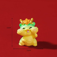 Phụ Kiện Tiểu Cảnh - Mô Hình Rồng Vàng Năm Mới (ZC-946) - Tiểu Cảnh Trang Trí Chậu Sen đá, Hồ Cá, Bonsai, Terrarium