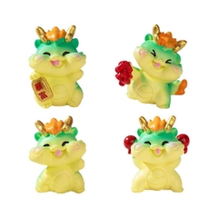 Phụ Kiện Tiểu Cảnh - Mô Hình Rồng Vàng Năm Mới (ZC-946) - Tiểu Cảnh Trang Trí Chậu Sen đá, Hồ Cá, Bonsai, Terrarium