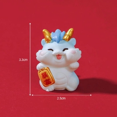 Phụ Kiện Tiểu Cảnh - Mô Hình Rồng Năm Mới (ZC - 923) - Tiểu Cảnh Trang Trí Chậu Sen đá, Hồ Cá, Bonsai, Terrarium