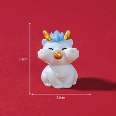 Phụ Kiện Tiểu Cảnh - Mô Hình Rồng Năm Mới (ZC - 923) - Tiểu Cảnh Trang Trí Chậu Sen đá, Hồ Cá, Bonsai, Terrarium