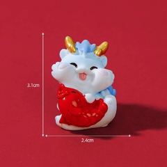 Phụ Kiện Tiểu Cảnh - Mô Hình Rồng Năm Mới (ZC - 923) - Tiểu Cảnh Trang Trí Chậu Sen đá, Hồ Cá, Bonsai, Terrarium