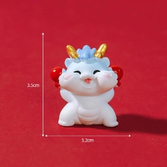 Phụ Kiện Tiểu Cảnh - Mô Hình Rồng Năm Mới (ZC - 923) - Tiểu Cảnh Trang Trí Chậu Sen đá, Hồ Cá, Bonsai, Terrarium