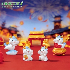 Phụ Kiện Tiểu Cảnh - Mô Hình Rồng Năm Mới (ZC - 923) - Tiểu Cảnh Trang Trí Chậu Sen đá, Hồ Cá, Bonsai, Terrarium