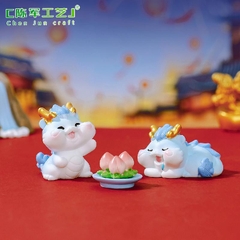 Phụ Kiện Tiểu Cảnh - Mô Hình Rồng Năm Mới (ZC - 923) - Tiểu Cảnh Trang Trí Chậu Sen đá, Hồ Cá, Bonsai, Terrarium