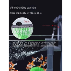 Lọc Treo SOBO SF150 - SF350 - SF550 Kèm Lọc Váng cho Hồ Cá, Hồ Thủy Sinh, Hồ Rùa