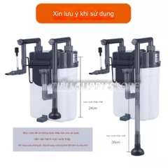 Lọc Treo SOBO SF150 - SF350 - SF550 Kèm Lọc Váng cho Hồ Cá, Hồ Thủy Sinh, Hồ Rùa