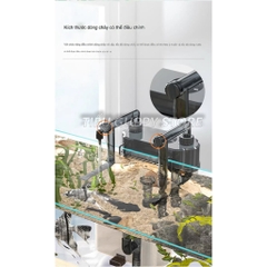 Lọc Treo SOBO SF150 - SF350 - SF550 Kèm Lọc Váng cho Hồ Cá, Hồ Thủy Sinh, Hồ Rùa