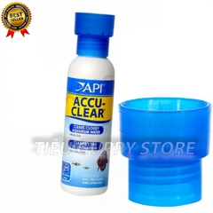 API Accu Clear - Dung Dịch Làm Trong Nước, Khử Bụi Li ti, Lặn Cặn Cực Nhanh Cho Hồ Thủy Sinh, Hồ Cá Cảnh