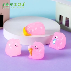 Phụ Kiện Tiểu Cảnh - Mô Hình Heo Con, Heo Dạ Quang (ZC-979) - Tiểu Cảnh Trang Trí Chậu Sen đá, Hồ Cá, Bonsai, Terrarium